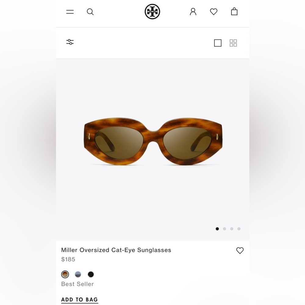 Tory Burch Miller Sunglasses! Good condition. Worn 3-4 times. 💕
